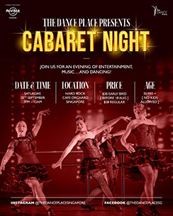 THE DANCE PLACE PRESENTS CABARET NIGHT