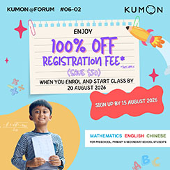 100% Off Registration Fee
